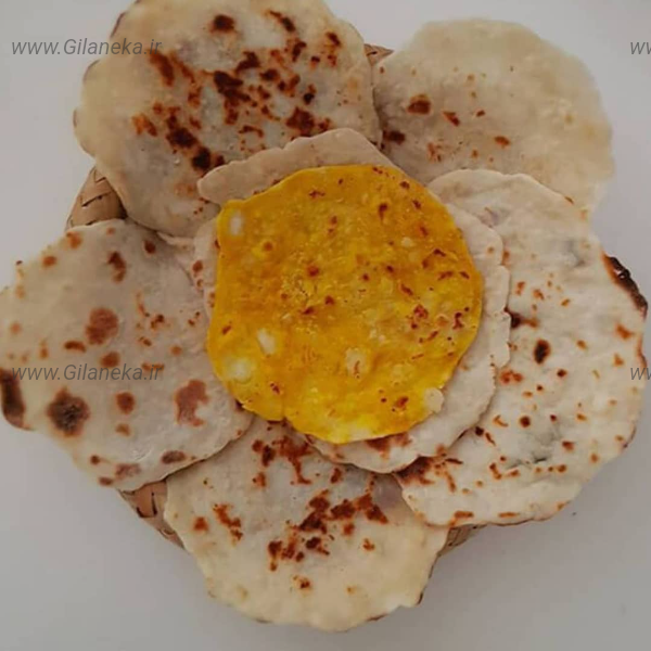 نان خلفه گیلانی کا دورن ظرف